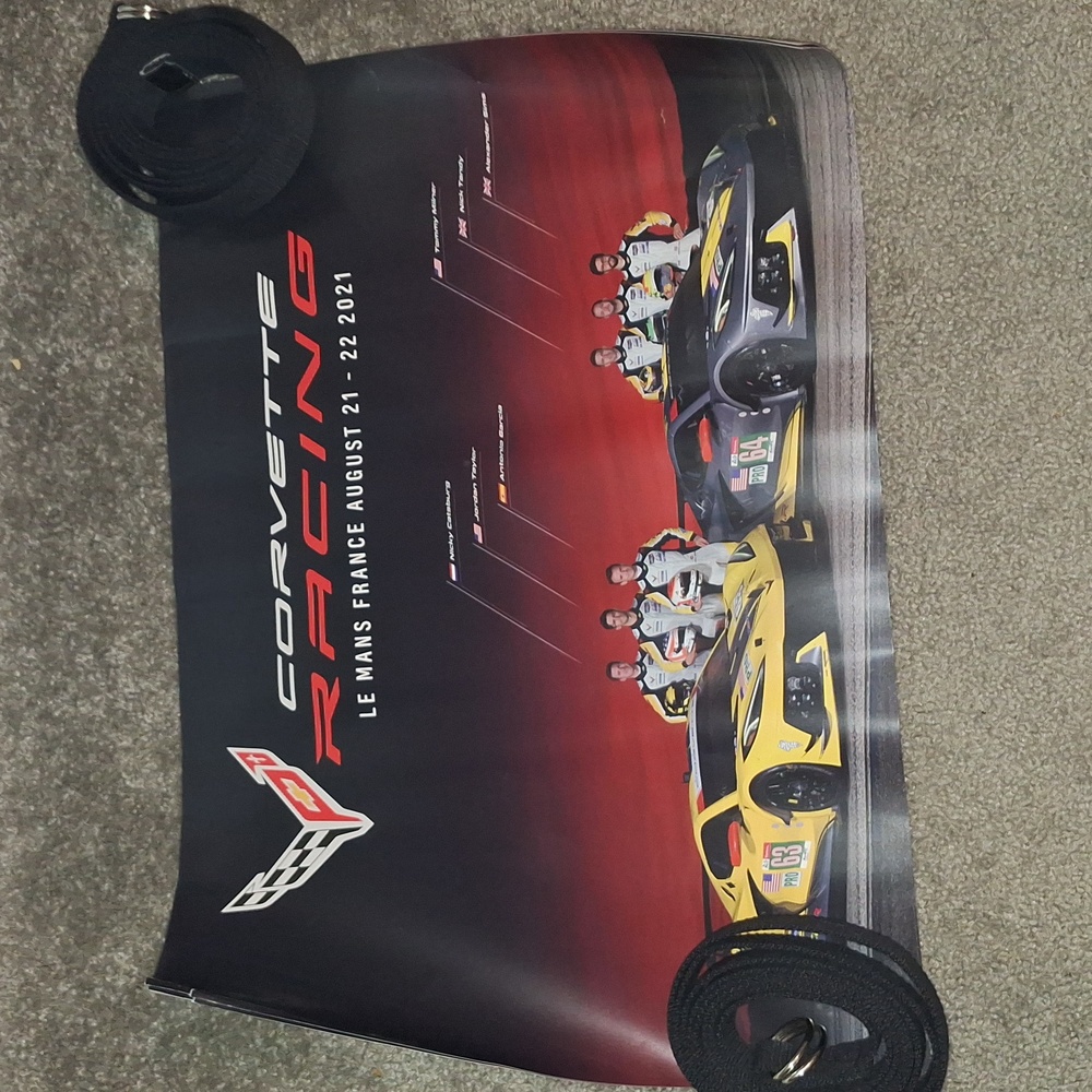 Corvette Racing Le Mans Poster